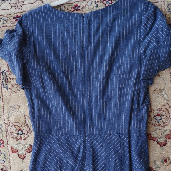 Banana Republic Dresses & Skirts - Banana Republic navy pin stripe mini dress